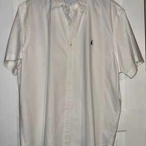 Ralph Lauren White Button Down Shirt